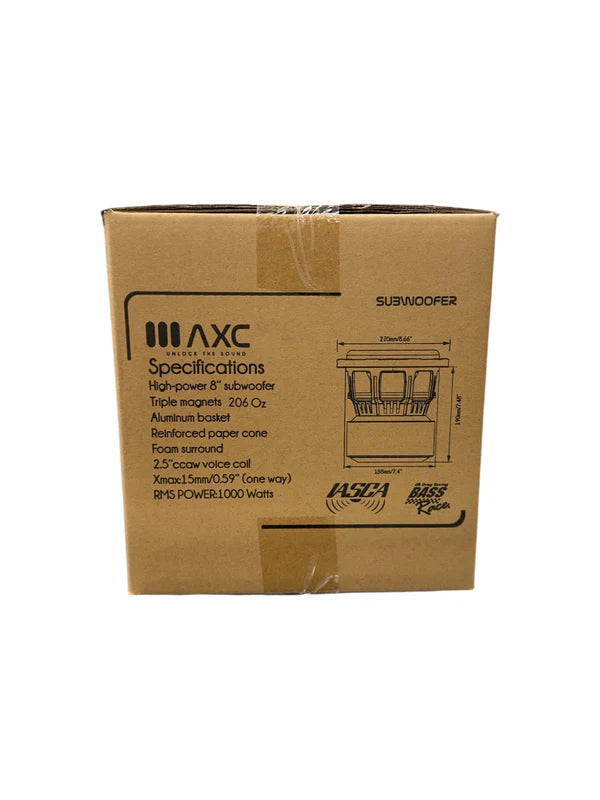 AUDIO CODE W8 8 INCH SUBWOOFER 1000W